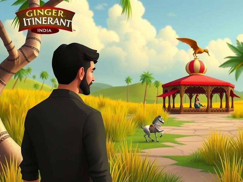 Ginger Itinerant India cultural interaction scene